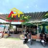 MÁI BẠT XẾP QUÁN CAFE M02