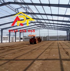 KẾT CẤU THÉP NHÀ XƯỞNG M01