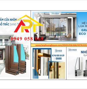 GRANDO - HỆ CỬA NHÔM XU HƯỚNG MỚI