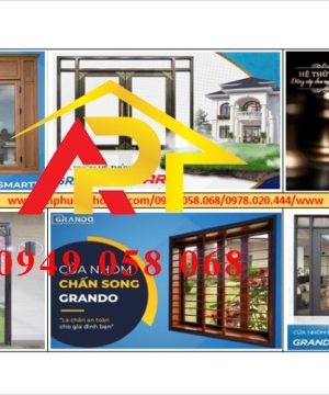 GRANDO - HỆ CỬA THỦY LỰC, CHẤN SONG, PHÀO CHỈ