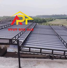 KẾT CẤU KHUNG - MÁI BẠT XẾP M01