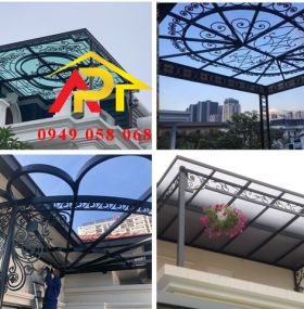 MÁI SẮT MỸ NGHỆ TỔNG HỢP M0