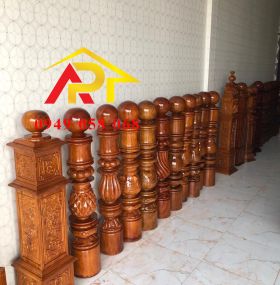 MẪU TRỤ ĐỀ BA GỖ