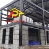 KẾT CẤU KHUNG THÉP NHÀ PHỐ M02